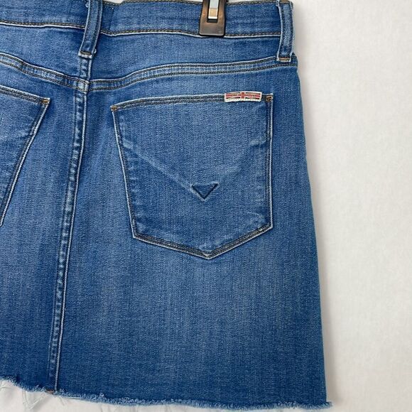Hudson Vivid Blue Denim/Jean Mini Skirt. Size 26. - Picture 10 of 15